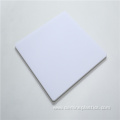 Hard plastic solid polycarbonate screen panel white